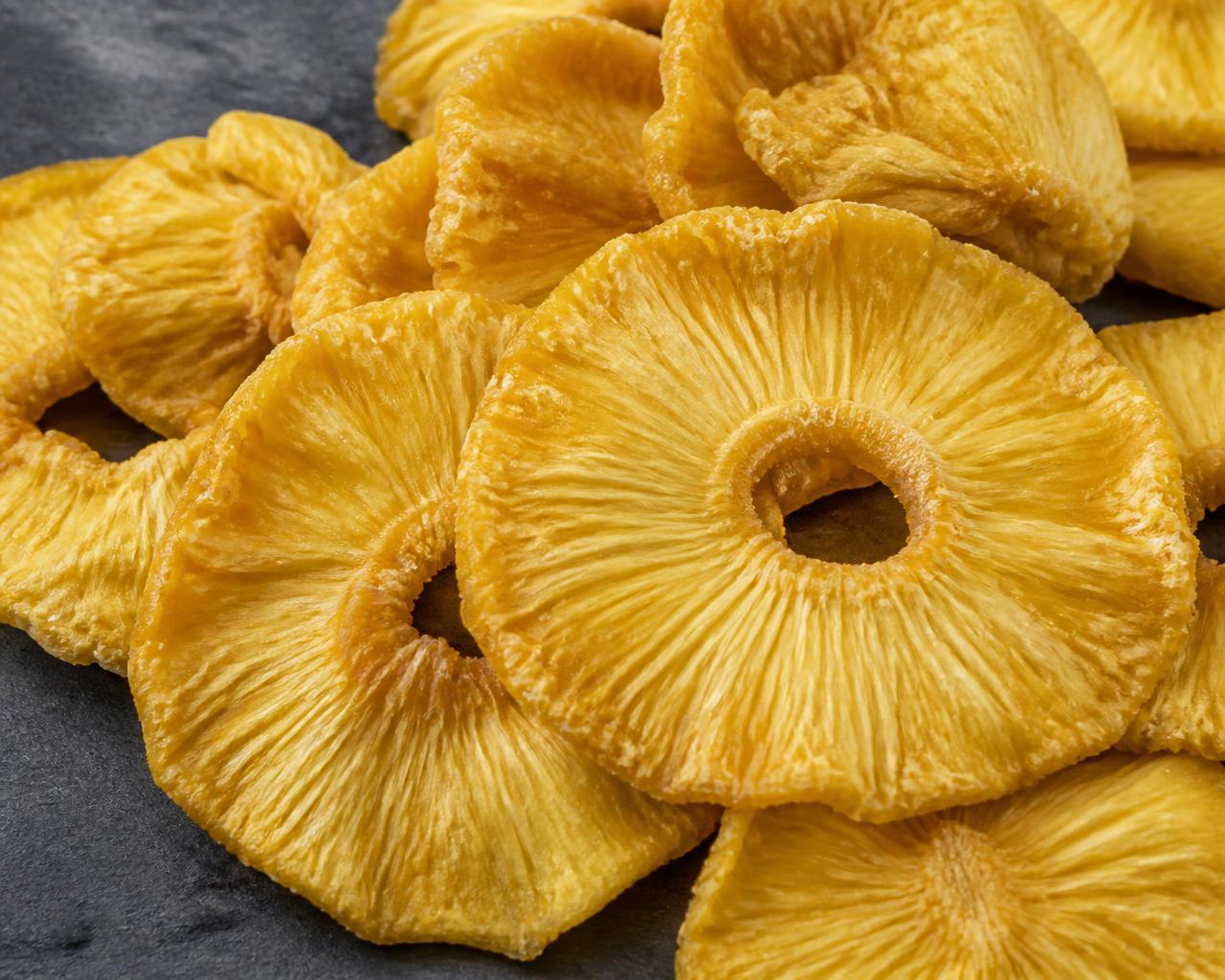 Dried pineapple from Enimiro Uganda